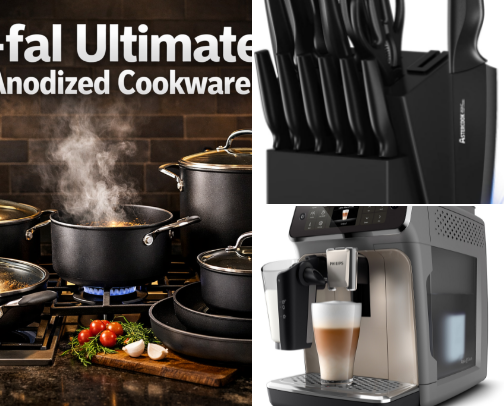 Home appliances cover photo collage