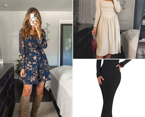 AMAZON FALL DRESSES YOU ARE GOING TO LOVE! cover photo collage