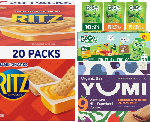 Snacks I use form my daughter. cover photo collage