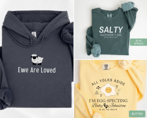 Sweatshirt Jackpot - Fun, Trendy, Unique Designs! Gifts for everyone! cover photo collage