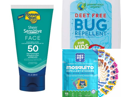 Summer must haves for kids ☀️ cover photo collage