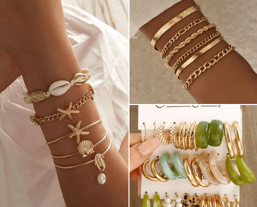 Jewelry 💍 cover photo collage