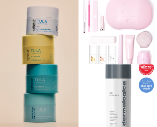 My favorite beauty recs cover photo collage