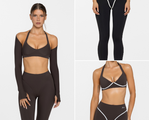 Pilates Wear other than ALO and Lulu cover photo collage