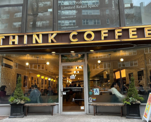 Best Coffee Shops to Work From in NYC cover photo collage