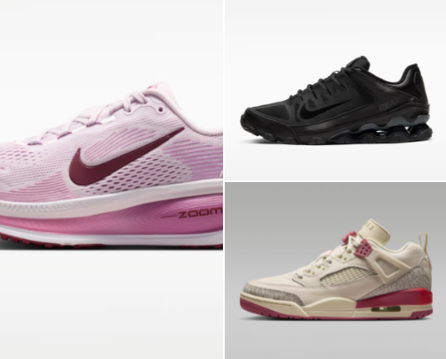 Comfortable Nike shoes cover photo collage