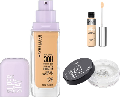 Makeup baddie cover photo collage