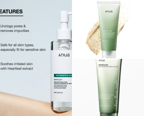 BEST skincare products for acne prone cover photo collage