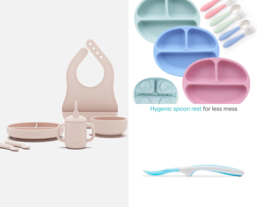 Baby Led Weaning Essentials (Tools, Products + Must-Haves for Beginners) cover photo collage
