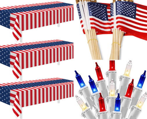 One-Stop Shop for All Your USA Decorations, Fashion, and All Essentials. cover photo collage