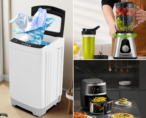 Must have Home Appliances for Easy Lifestyle cover photo collage