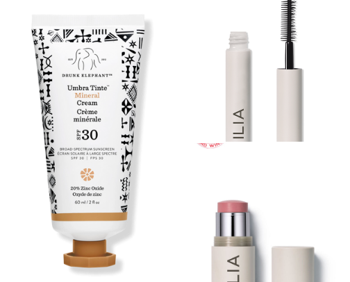 Clean(er) beauty cover photo collage