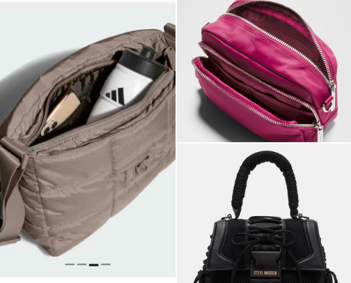 Women handbag and bags cover photo collage