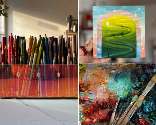 Art Supplies that are Worth the Hype cover photo collage
