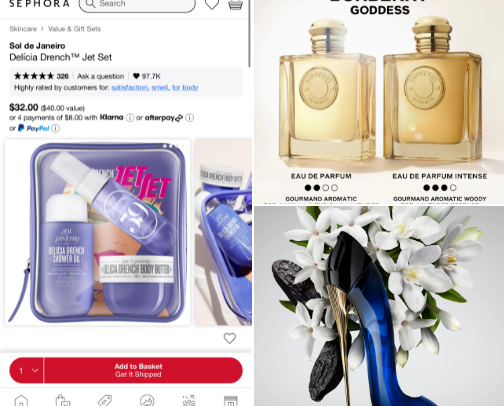 •perfumes cover photo collage
