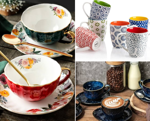 Cup sets/Mugs, Kitchen Ware cover photo collage