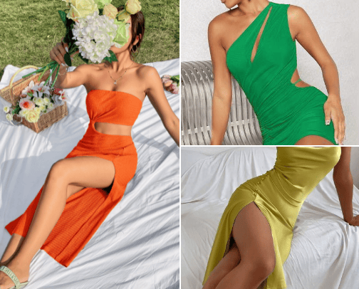 New in dresses cover photo collage
