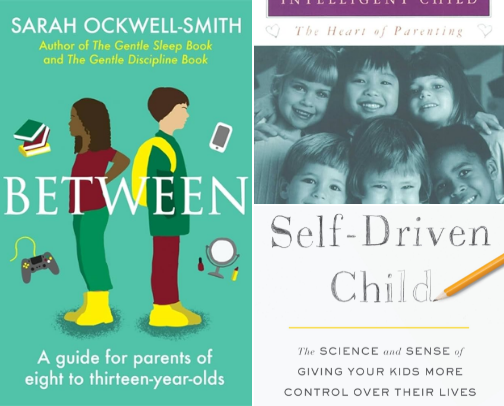 Top Parenting Books I Recommend | Gentle & Insightful Reads for Moms and Dads cover photo collage