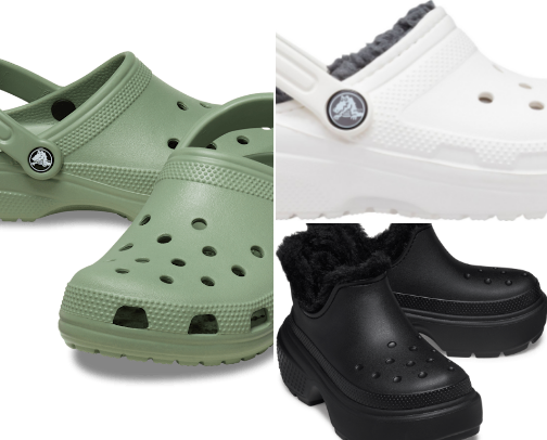 Crocs Collection cover photo collage