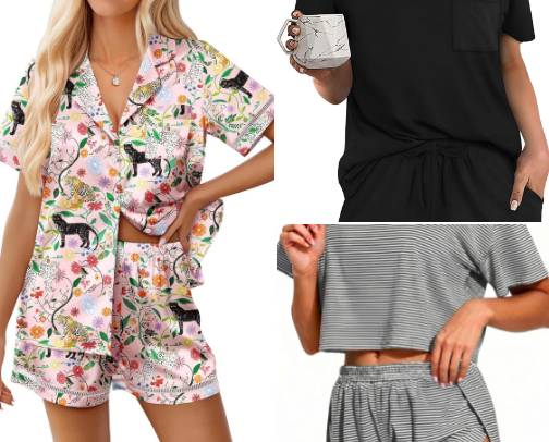 The best pajamas that you NEED right now cover photo collage