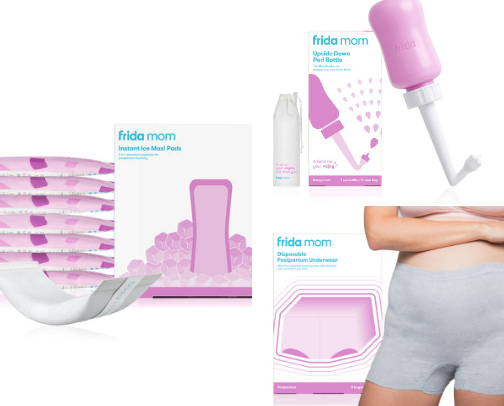 Products that SAVED ME Postpartum cover photo collage