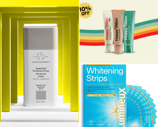 Non-toxic personal care cover photo collage
