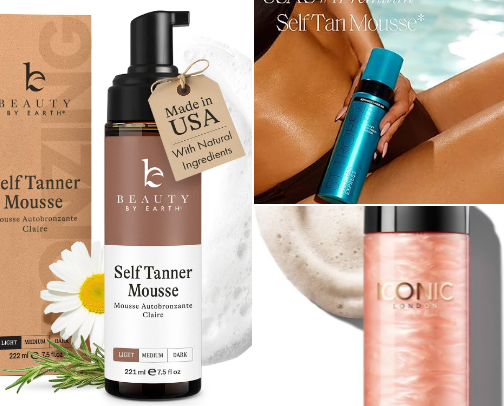 Best Self Tanners on Amazon for a Natural Glow | Viral Sunless Tanning Favorites cover photo collage