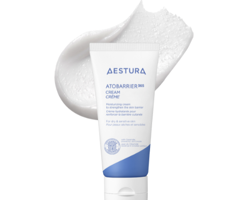Aestura skincare cover photo collage