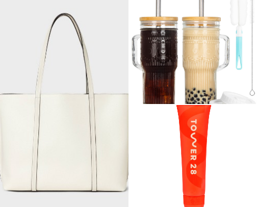 What's in my Work Bag cover photo collage