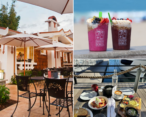 Must try healthy bites in OC🍊 cover photo collage