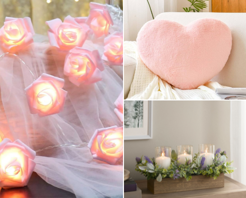 💘 Valentine’s Day Must-Haves: Gifts, Décor & Moments Made with Love cover photo collage