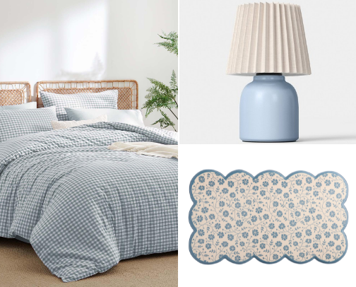 Springtime Home Items 🐥 💐 cover photo collage