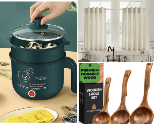 Home items that actually help. cover photo collage