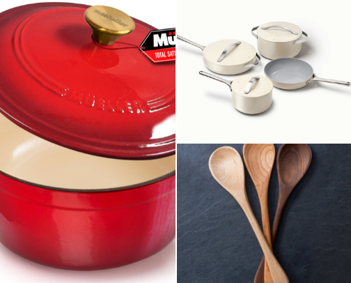 Low tox kitchen must haves! cover photo collage