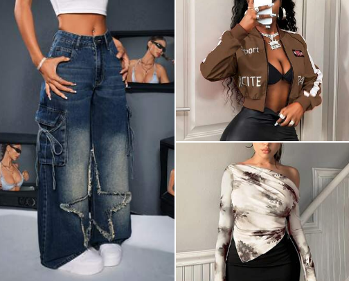 Cute fits from Shein 🤭🤭 cover photo collage