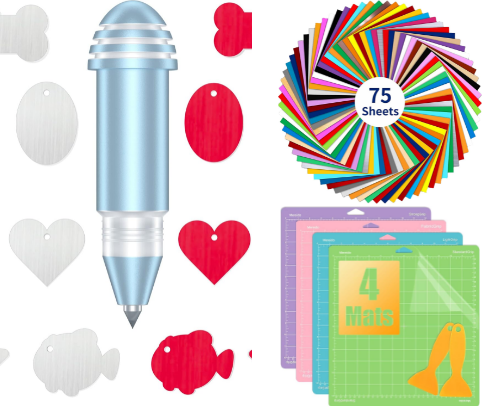 🎨-ˋˏ✄┈┈┈┈ Crafting Supplies & Cricut ┈┈┈┈🧵 cover photo collage