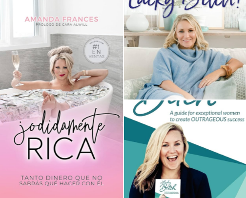 Books and Podcasts to Change Your Money Mindset 😇$$$ cover photo collage