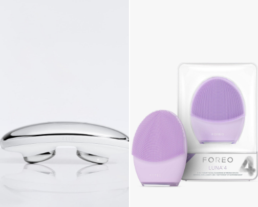 Skincare Devices for Glowing Skin – ZIIP, FOREO & Revolution Beauty Tools cover photo collage