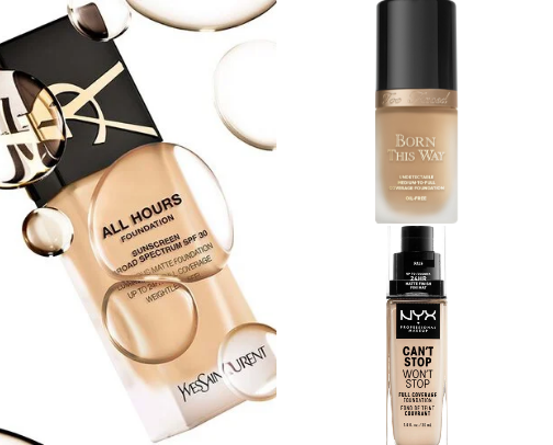My foundation collection cover photo collage