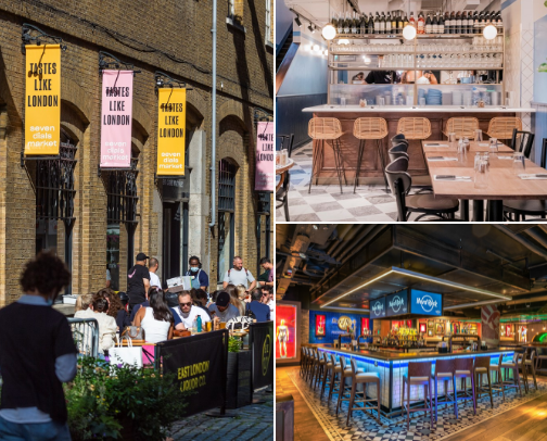 best LONDON places to eat cover photo collage