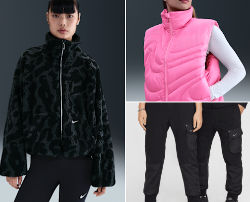 NIKE top items for Autumn days 🍀 cover photo collage