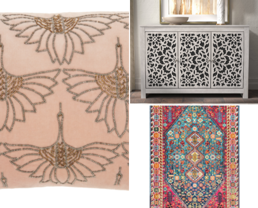 Boho Furniture & Decor Home Buys cover photo collage