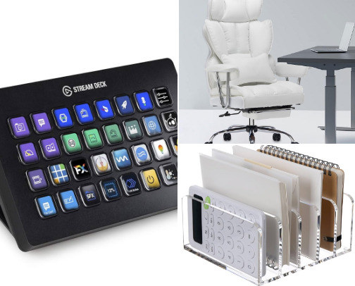 My gaming set up cover photo collage