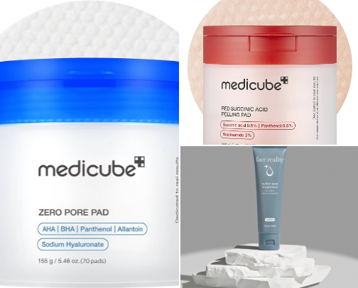 my clear skin recipe 🫧 cover photo collage