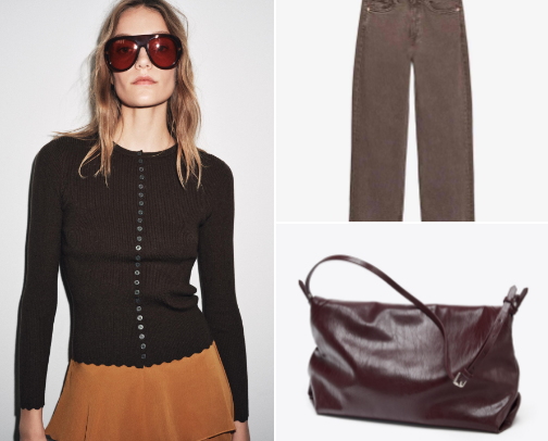 In my cart now from Zara for Fall🍂☕️🐻 cover photo collage