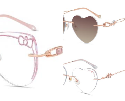 Glasses for Blind Baddies cover photo collage