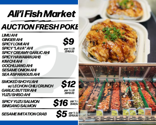 Must-try Poke Spots in Oahu, HI cover photo collage