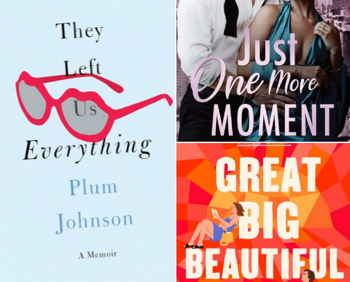 Book recs that transport me, some might even scorch me! cover photo collage