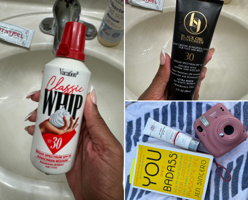 All around beauty favorites cover photo collage