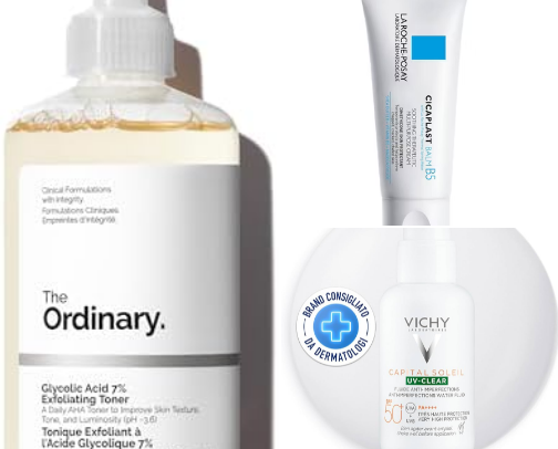 Skin care(combination and sensitive skin)🧖🏻‍♀️🤍 cover photo collage